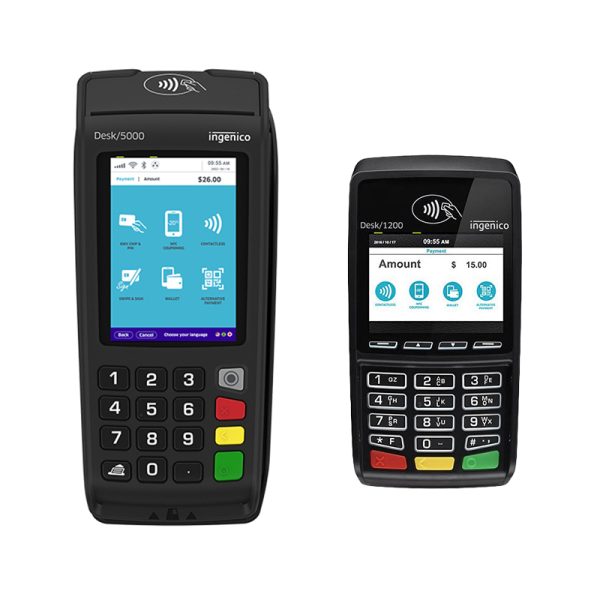 TPE Ingenico DESK 5000 + Pinpad DESK 1200