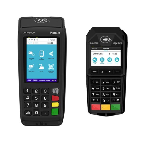 TPE Ingenico DESK 5000 + Pinpad DESK 1500