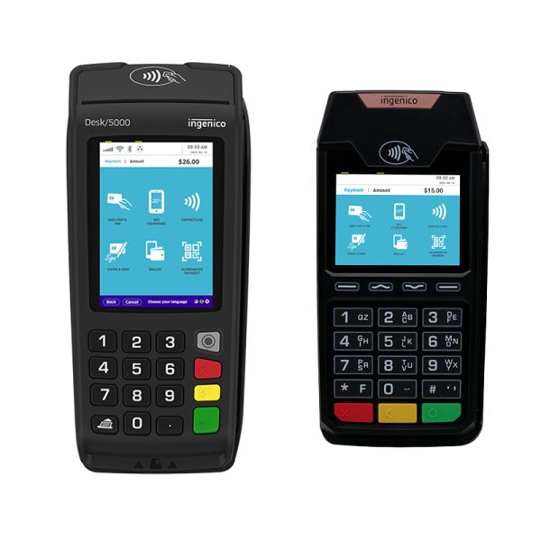 TPE Ingenico DESK 5000 + Pinpad DESK 1700